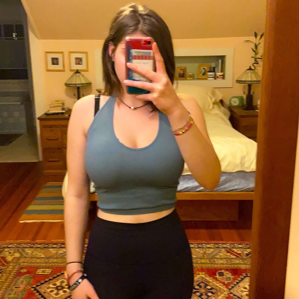 Urban outfitter plunge bra top
